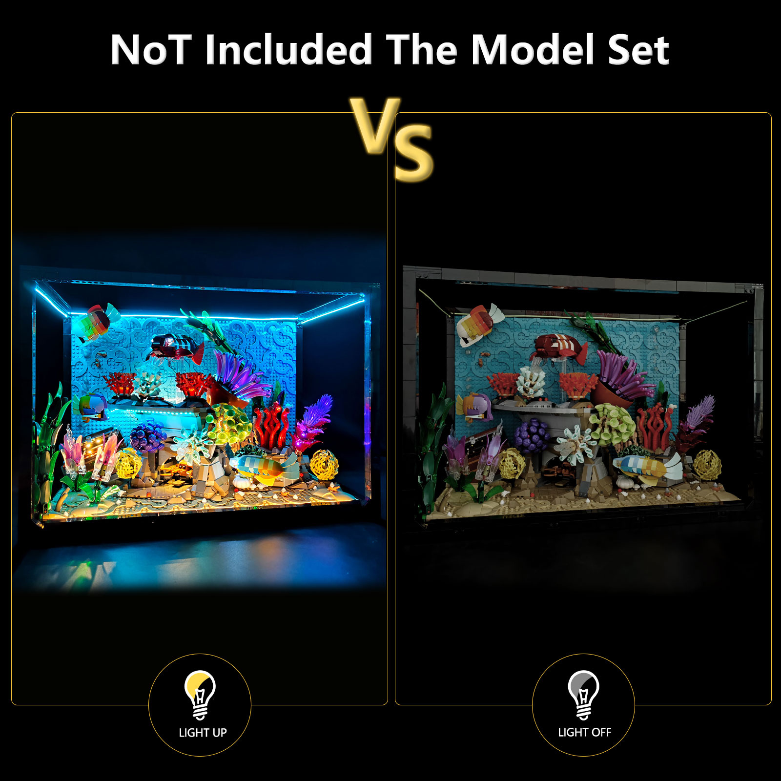 Kit de iluminación LED LYBMTWF - Aquarium Light reseña y precio