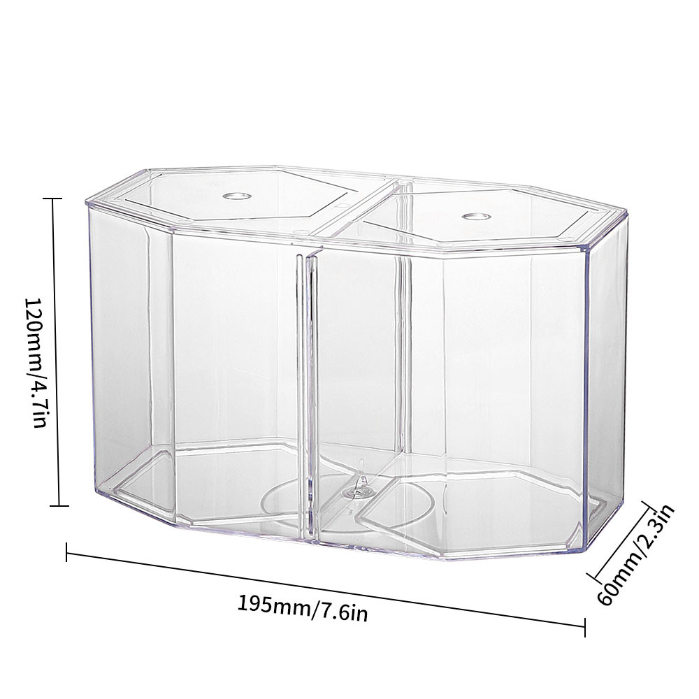 Acrílico dos divisiones Guppy  - Betta Fish Tank reseña y precio