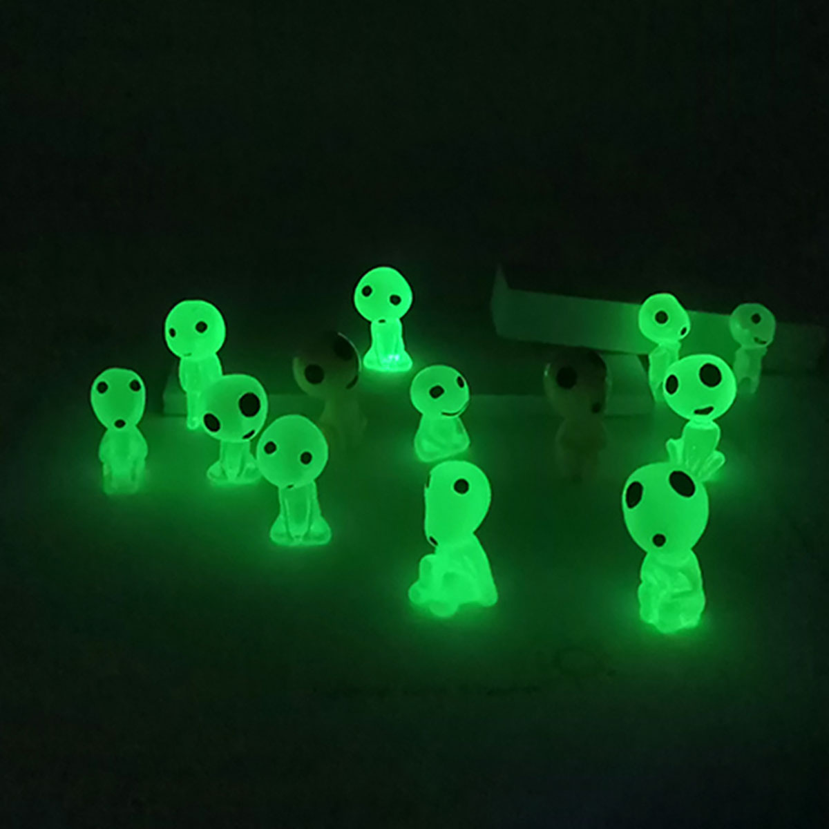 Mini figuras de elfos luminoso - Fish Aquarium Home reseña y precio